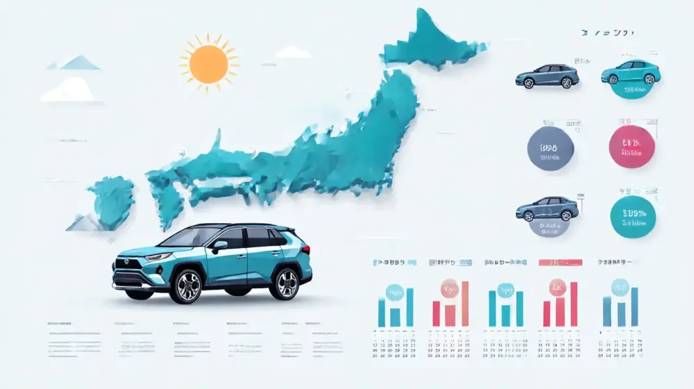 RAV4 地域差と時期による違い