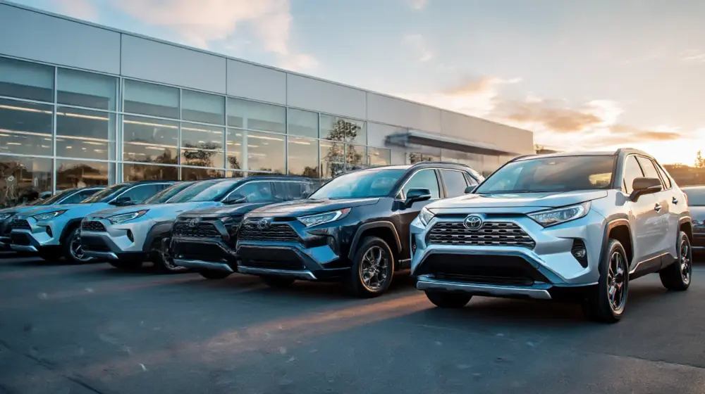 RAV4 決算期を活用した値引き交渉法