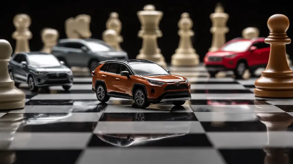 RAV4 競合車種を活用した値引き戦略