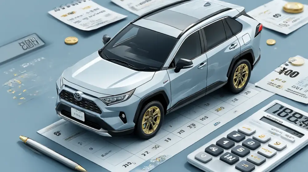 RAV4 支払いシミュレーションの方法