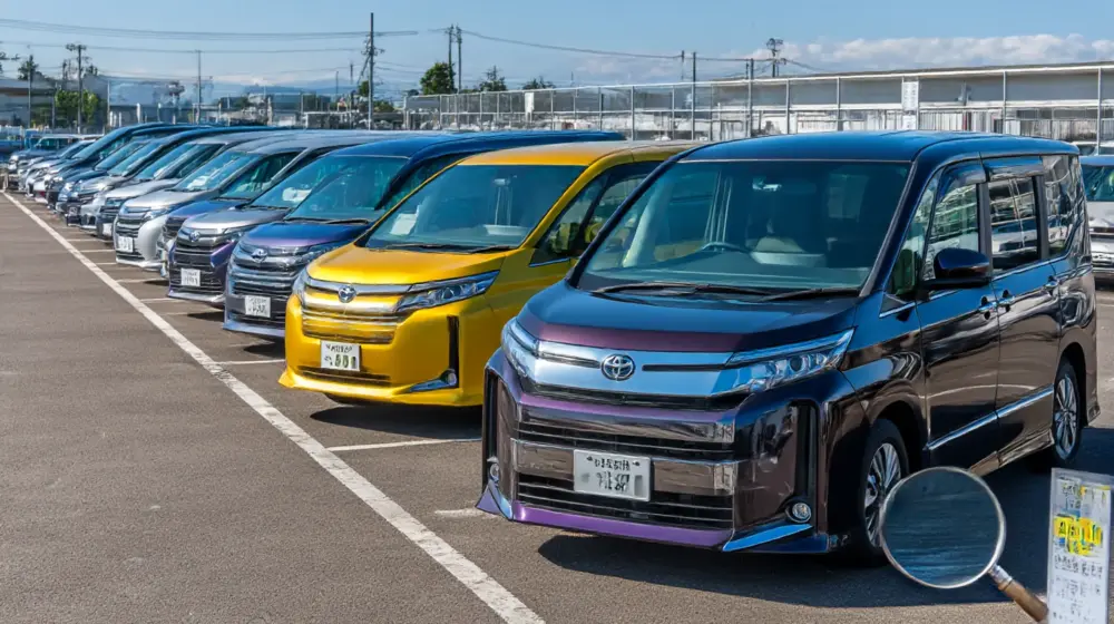 ヴォクシー8人乗り中古車選びのコツ